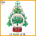 Mktime Factory Direct Sale Plastic Christmas Tree Gear Clock Modern Desk Clock